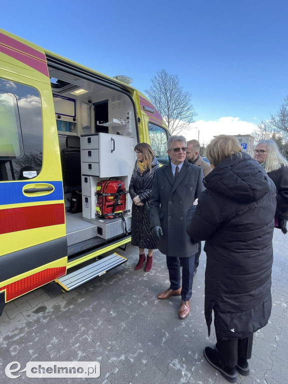 Nowy ambulans dla chełmińskiego szpitala