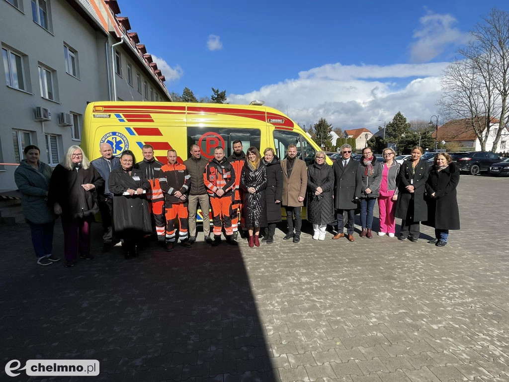 Nowy ambulans dla chełmińskiego szpitala