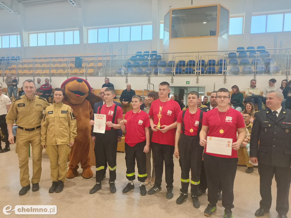 III Halowe Mistrzostwa Młodzieżowych Drużyn Pożarniczych OSP Powiatu Chełmińskiego