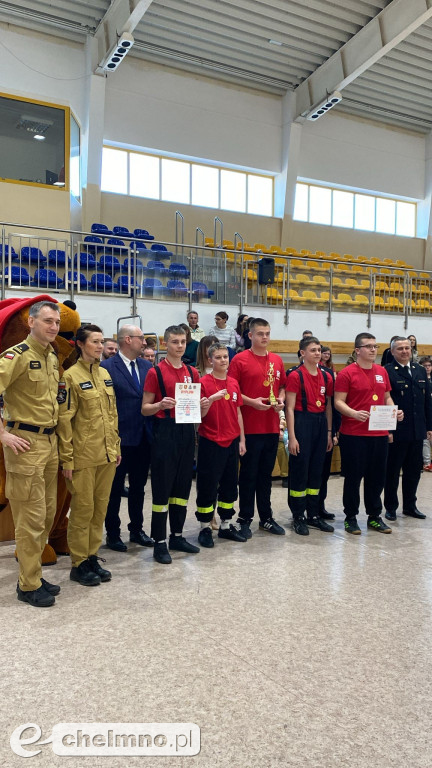 III Halowe Mistrzostwa Młodzieżowych Drużyn Pożarniczych OSP Powiatu Chełmińskiego