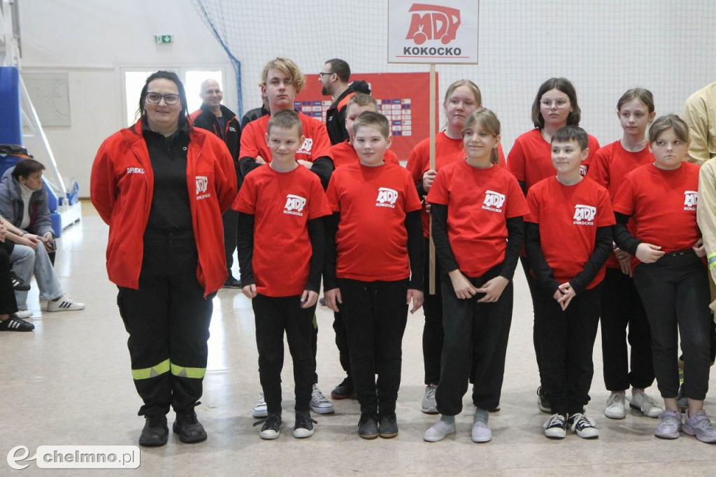 III Halowe Mistrzostwa Młodzieżowych Drużyn Pożarniczych OSP Powiatu Chełmińskiego