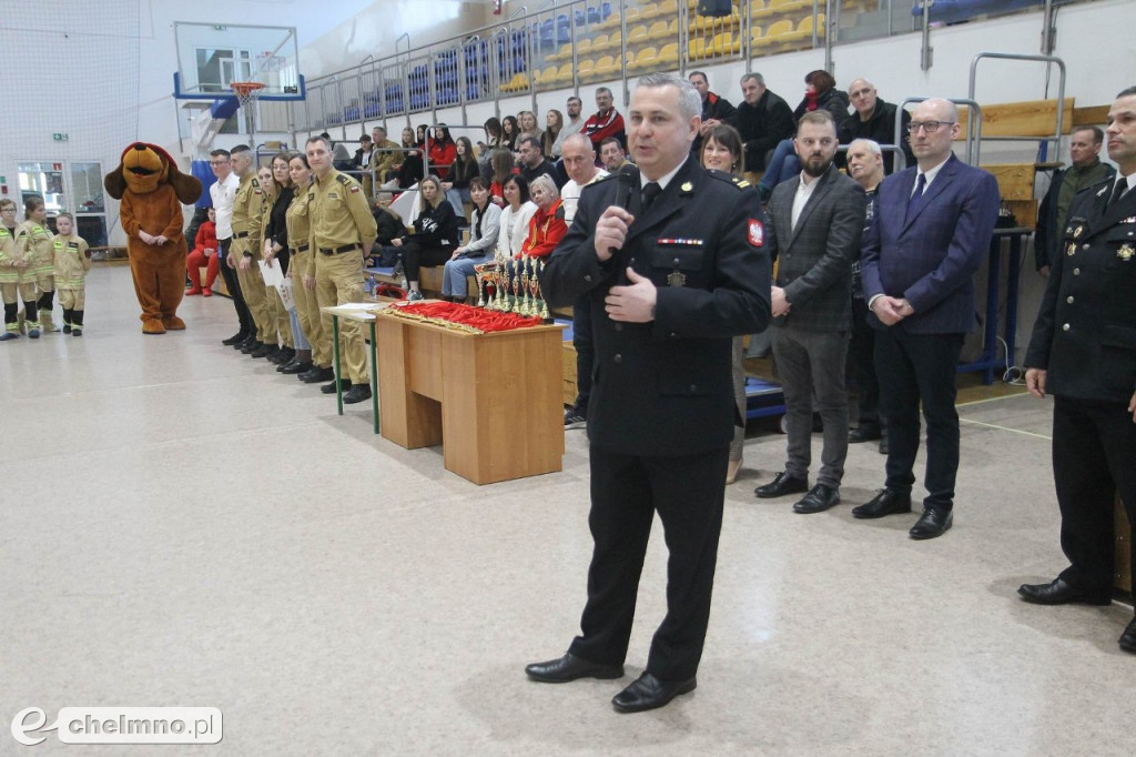 III Halowe Mistrzostwa Młodzieżowych Drużyn Pożarniczych OSP Powiatu Chełmińskiego