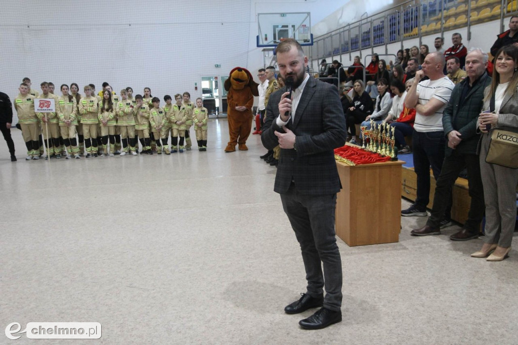 III Halowe Mistrzostwa Młodzieżowych Drużyn Pożarniczych OSP Powiatu Chełmińskiego