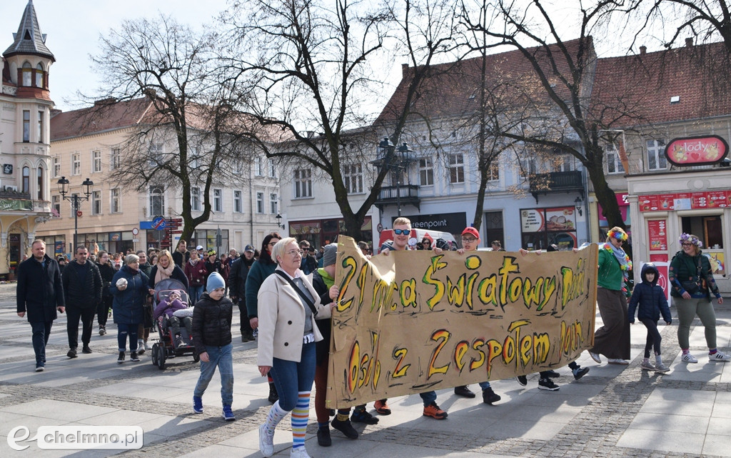 Happening z okazji Światowego Dnia Zespołu Downa i powitania WIOSNY