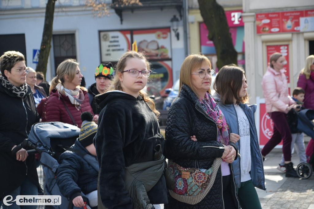 Happening z okazji Światowego Dnia Zespołu Downa i powitania WIOSNY