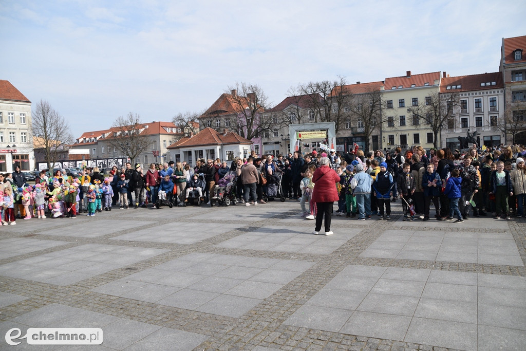 Happening z okazji Światowego Dnia Zespołu Downa i powitania WIOSNY