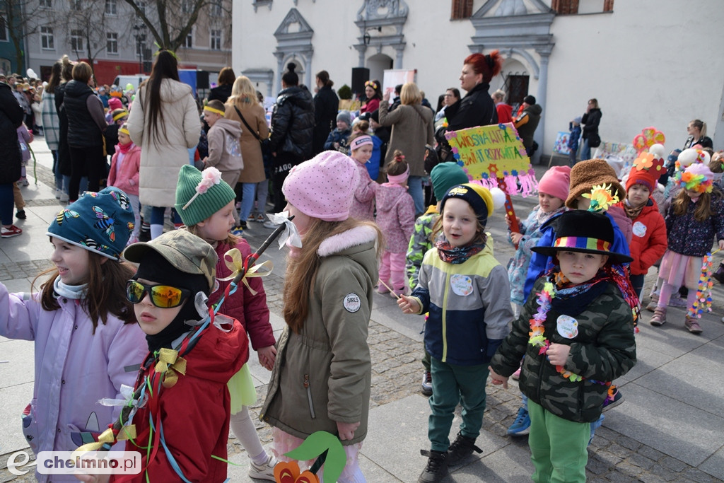 Happening z okazji Światowego Dnia Zespołu Downa i powitania WIOSNY