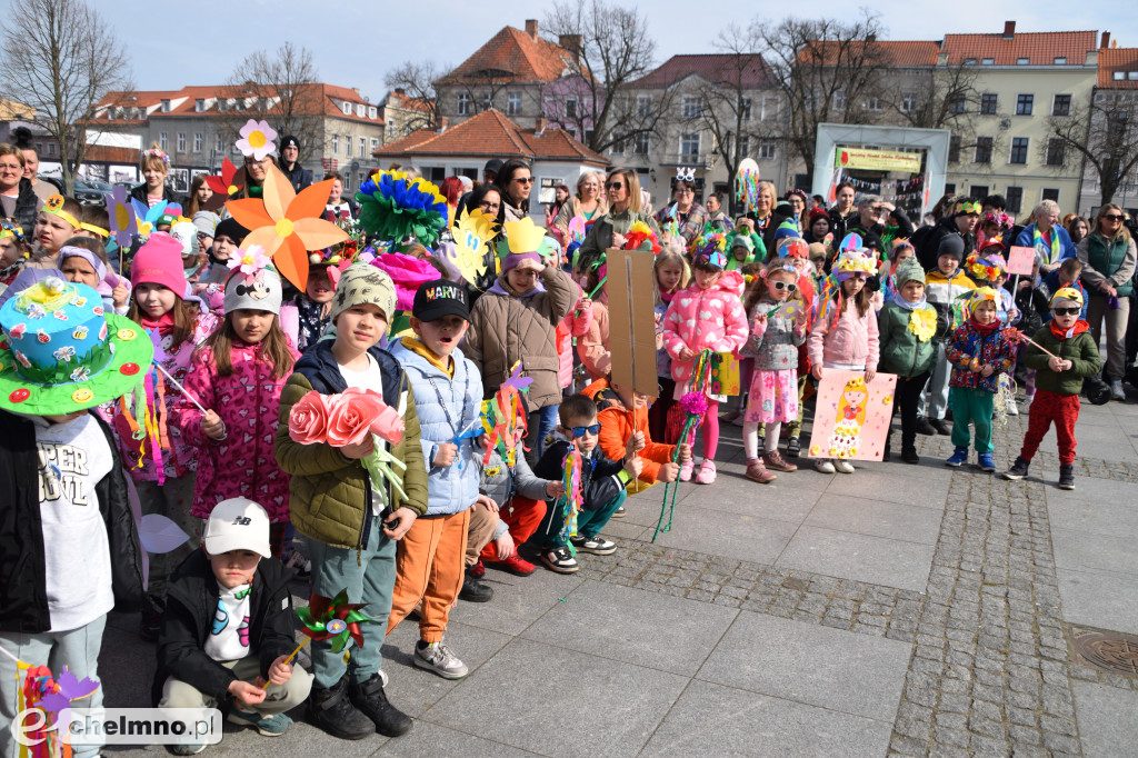 Happening z okazji Światowego Dnia Zespołu Downa i powitania WIOSNY