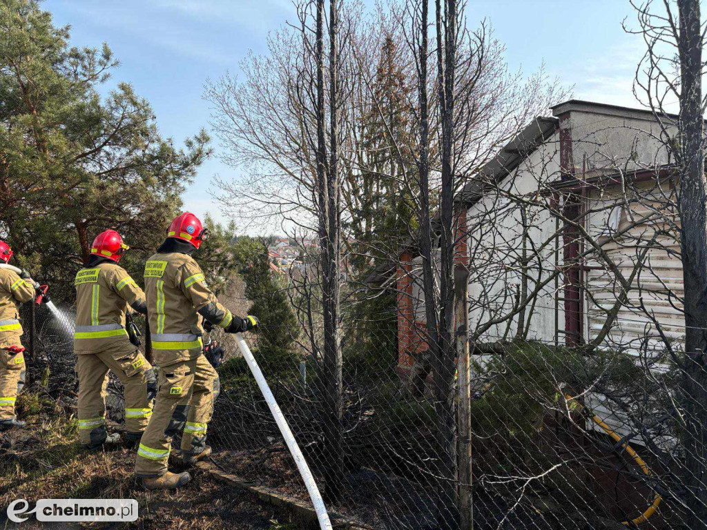 Szybka akcja strażaków zapobiegła tragedii przy ul. Osnowskiej