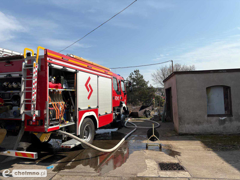 Szybka akcja strażaków zapobiegła tragedii przy ul. Osnowskiej