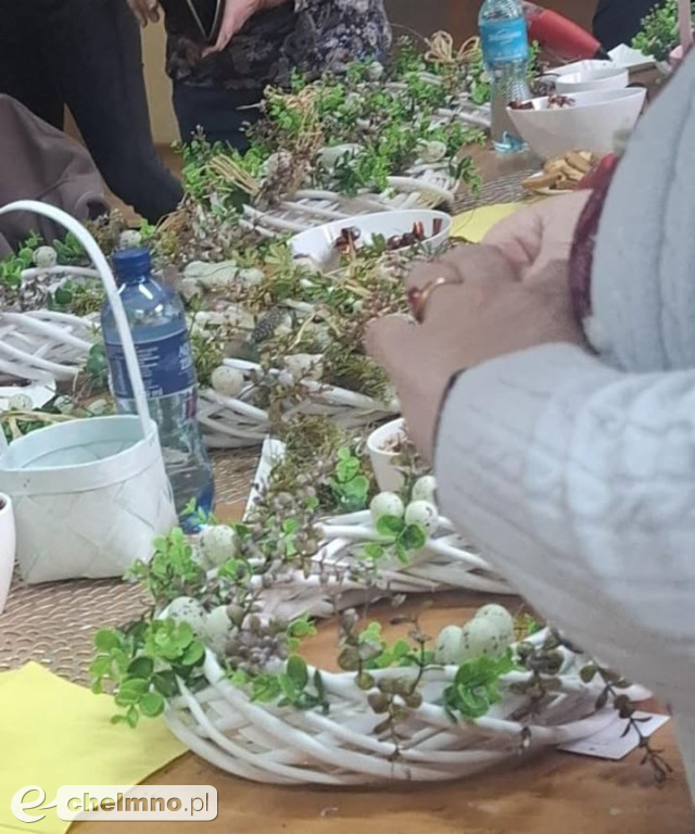 Warsztaty florystyczne w Gminie Stolno