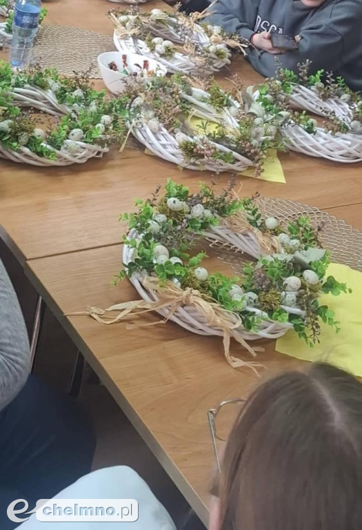 Warsztaty florystyczne w Gminie Stolno