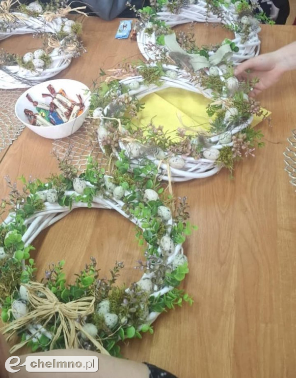 Warsztaty florystyczne w Gminie Stolno