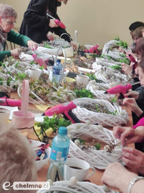Warsztaty florystyczne w Gminie Stolno
