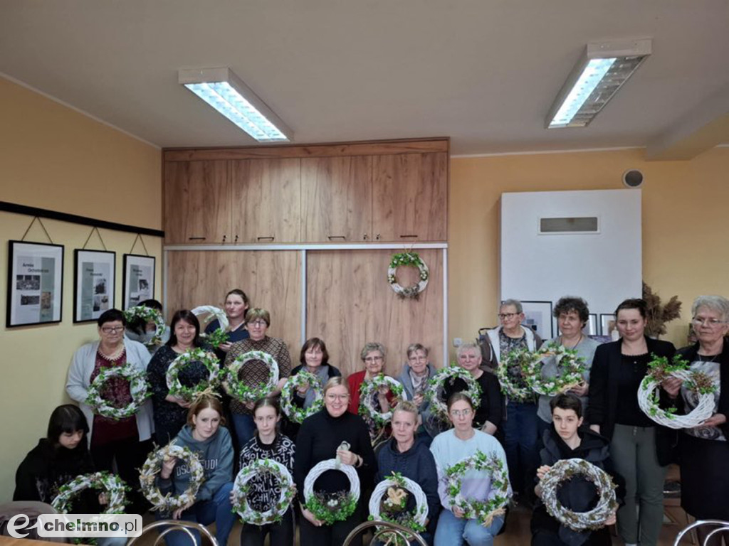 Warsztaty florystyczne w Gminie Stolno