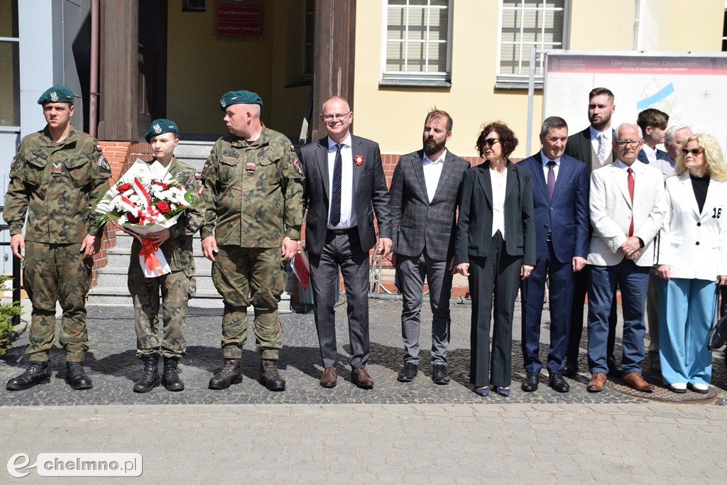 Uroczyste obchody Święta Konstytucji 3 Maja w Chełmnie