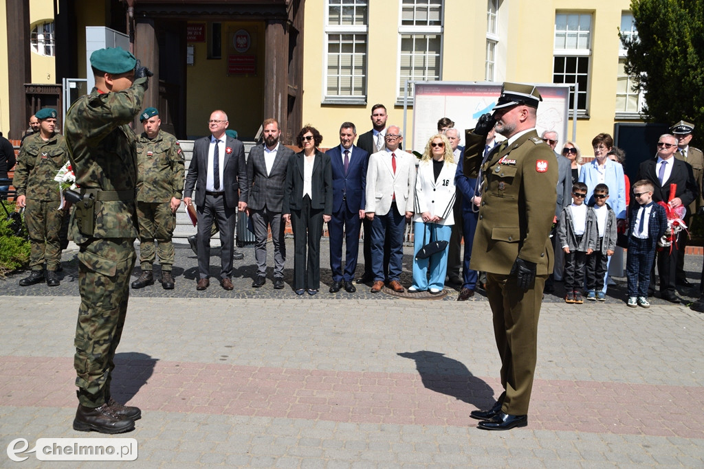 Uroczyste obchody Święta Konstytucji 3 Maja w Chełmnie