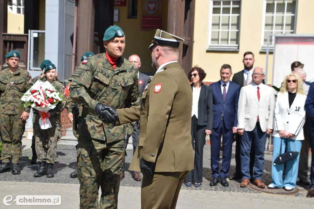Uroczyste obchody Święta Konstytucji 3 Maja w Chełmnie