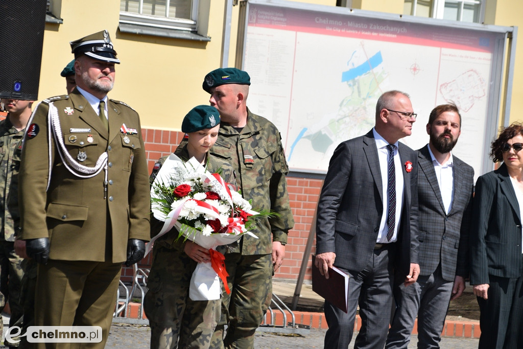 Uroczyste obchody Święta Konstytucji 3 Maja w Chełmnie