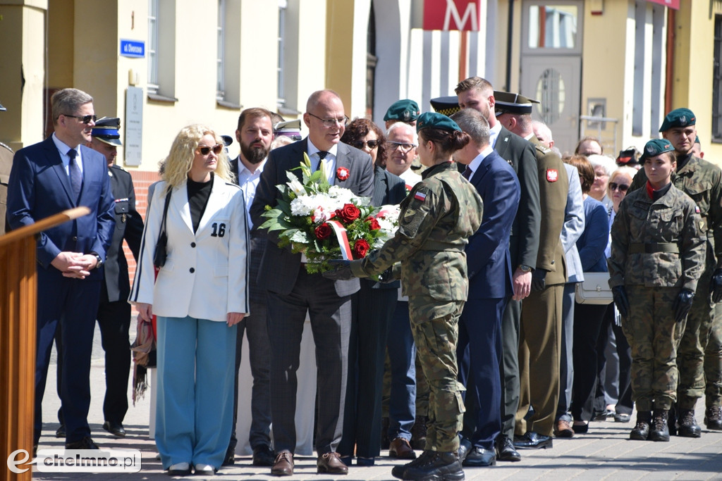 Uroczyste obchody Święta Konstytucji 3 Maja w Chełmnie