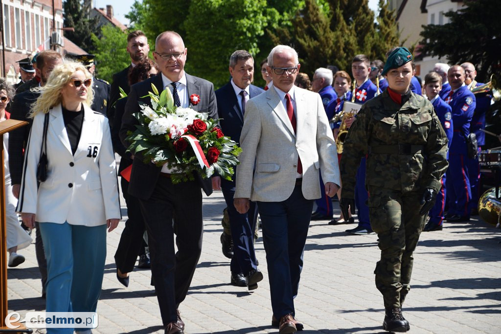 Uroczyste obchody Święta Konstytucji 3 Maja w Chełmnie