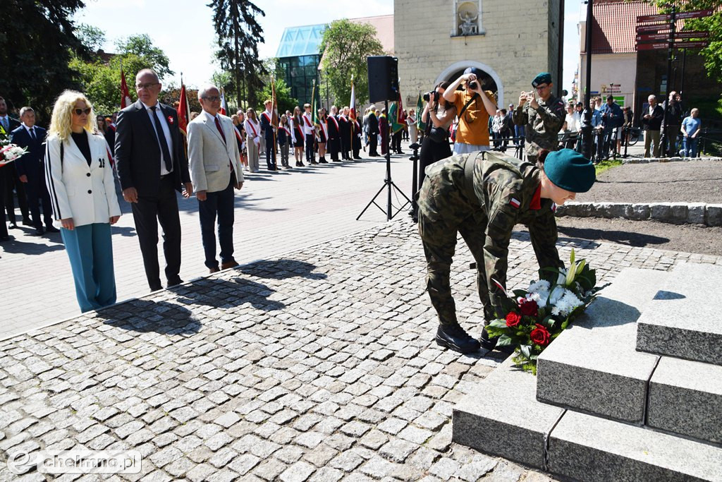 Uroczyste obchody Święta Konstytucji 3 Maja w Chełmnie