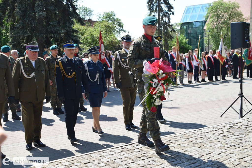Uroczyste obchody Święta Konstytucji 3 Maja w Chełmnie