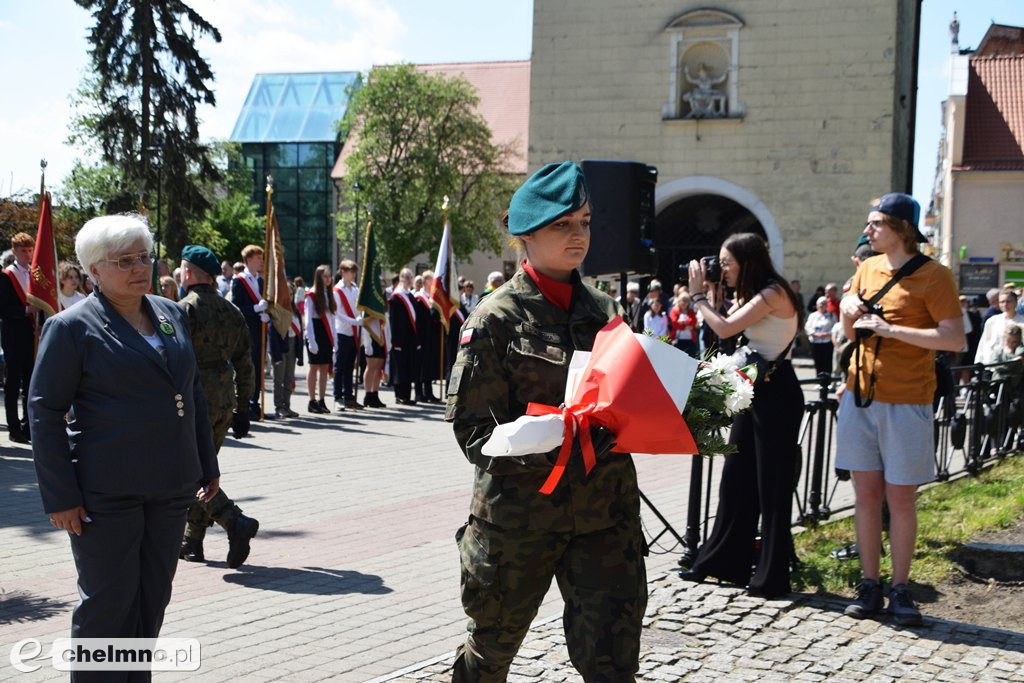 Uroczyste obchody Święta Konstytucji 3 Maja w Chełmnie