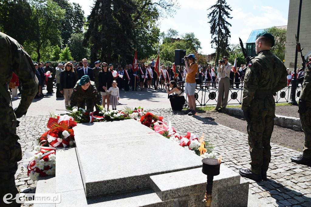 Uroczyste obchody Święta Konstytucji 3 Maja w Chełmnie