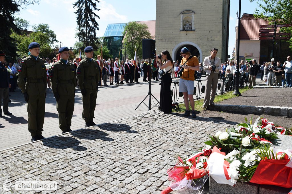Uroczyste obchody Święta Konstytucji 3 Maja w Chełmnie