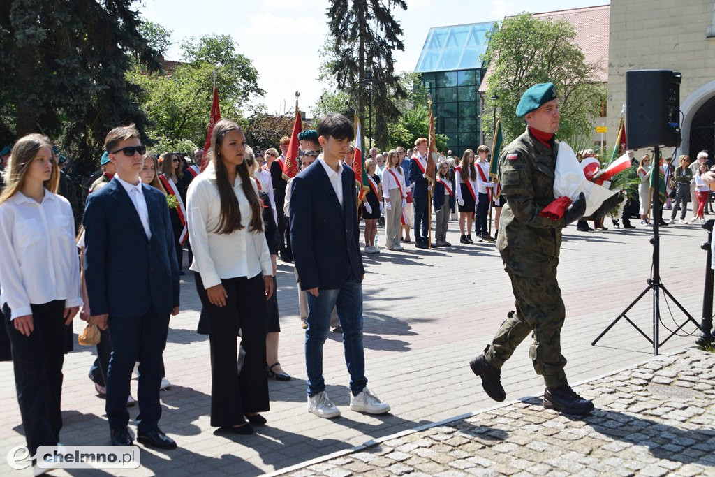 Uroczyste obchody Święta Konstytucji 3 Maja w Chełmnie