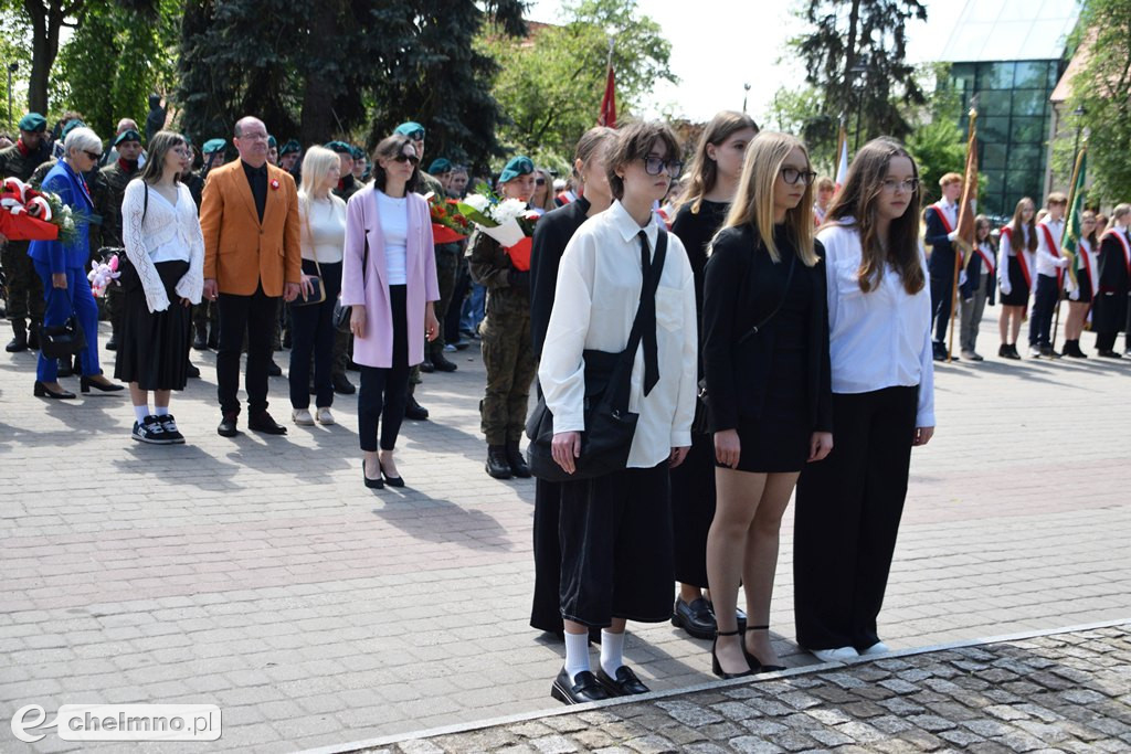 Uroczyste obchody Święta Konstytucji 3 Maja w Chełmnie
