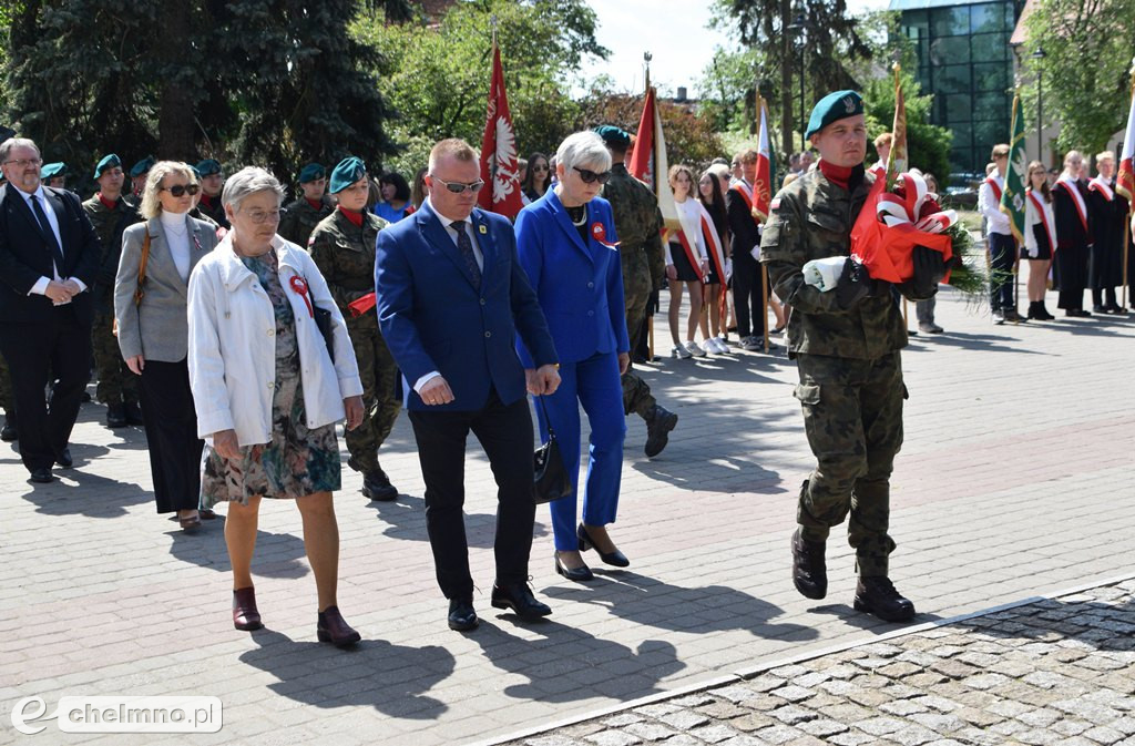 Uroczyste obchody Święta Konstytucji 3 Maja w Chełmnie
