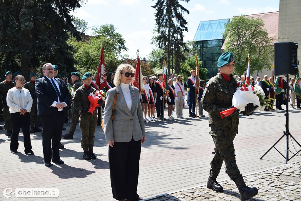 Uroczyste obchody Święta Konstytucji 3 Maja w Chełmnie