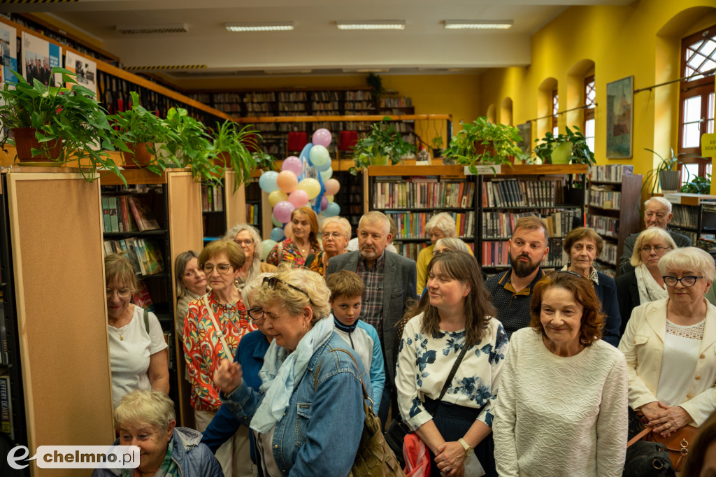 Spotkanie z Jerzym Kamińskim w chełmińskiej bibliotece