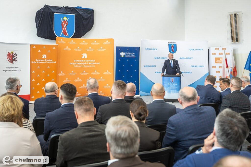 Nowe rozwiązania drogowe usprawnią ruch w Łysomicach i Lubiczu