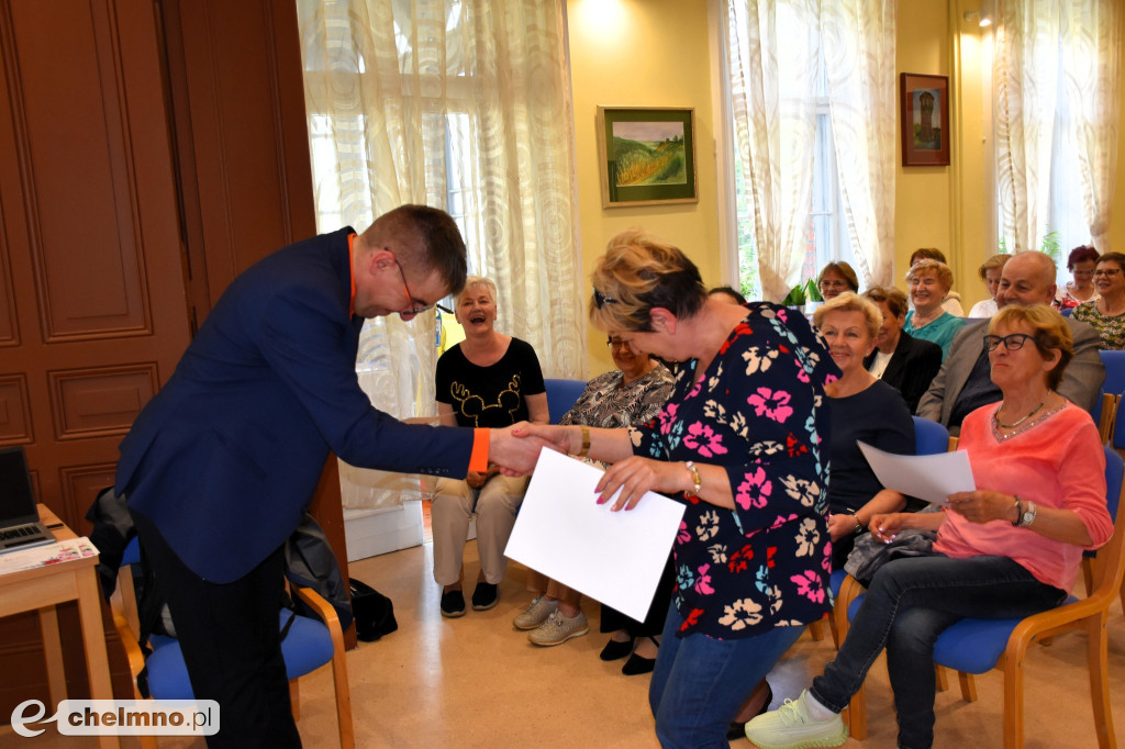 Ostatni wykład Uniwersytetu Trzeciego Wieku w Unisławiu