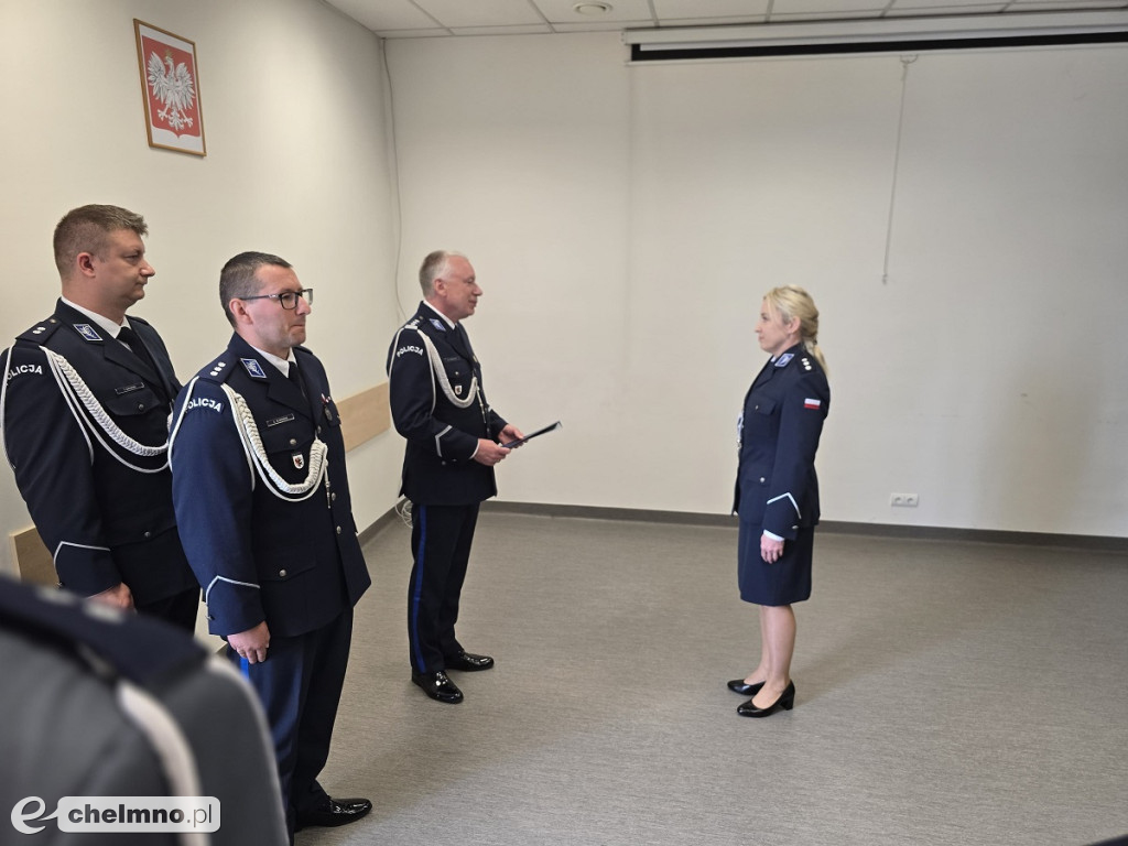 Powołanie na stanowisko Pierwszego Zastępcy Komendanta Powiatowego Policji w Chełmnie