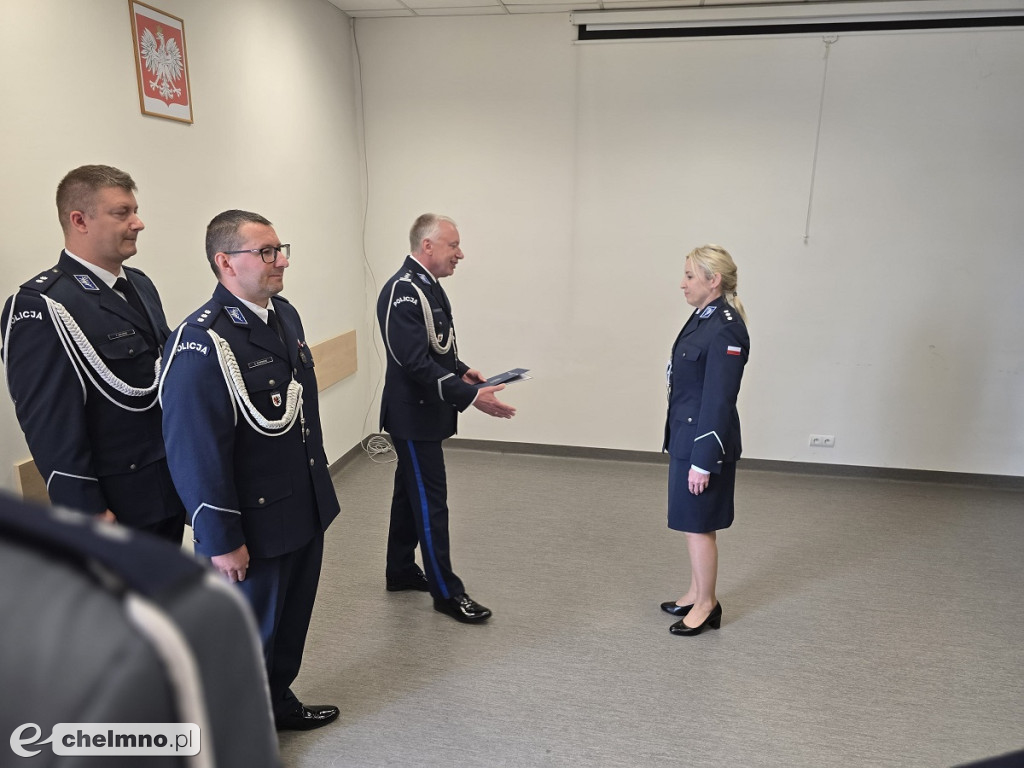 Powołanie na stanowisko Pierwszego Zastępcy Komendanta Powiatowego Policji w Chełmnie