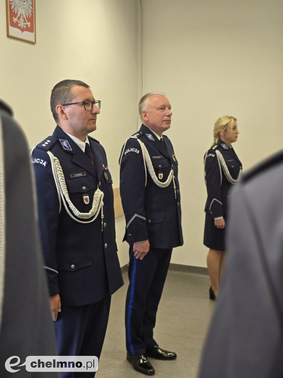 Powołanie na stanowisko Pierwszego Zastępcy Komendanta Powiatowego Policji w Chełmnie