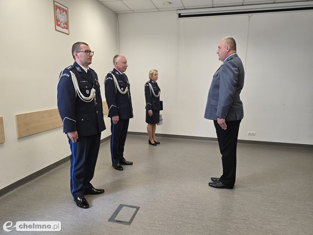 Powołanie na stanowisko Pierwszego Zastępcy Komendanta Powiatowego Policji w Chełmnie