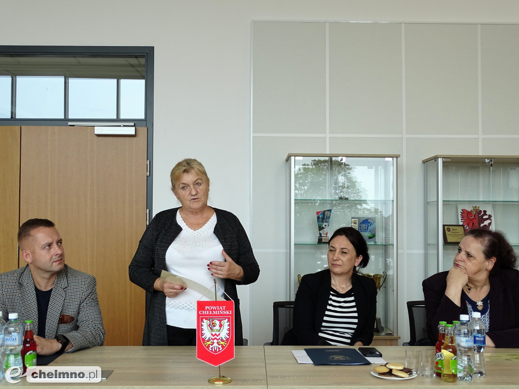 Podpisanie umowy w ramach konkursu „Produkt lokalny Powiatu Chełmińskiego\