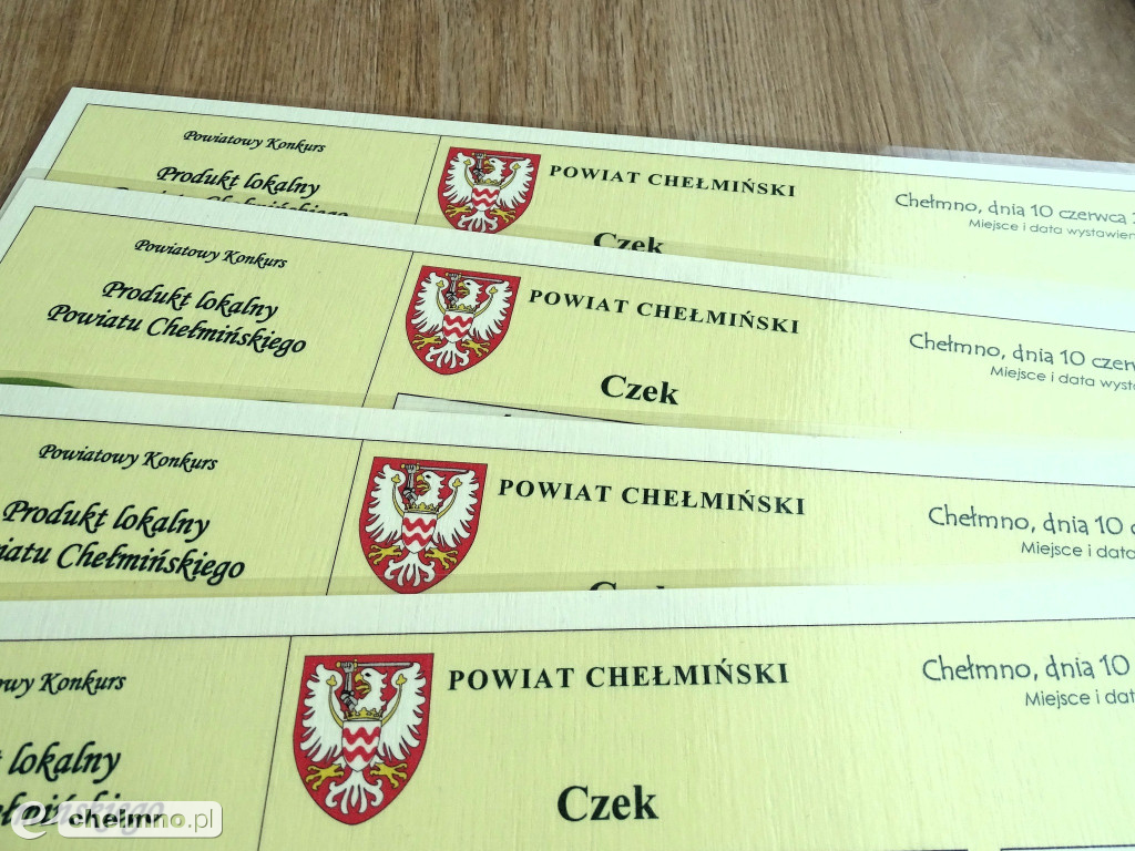 Podpisanie umowy w ramach konkursu „Produkt lokalny Powiatu Chełmińskiego\