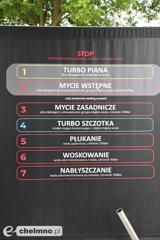Nowa myjnia samochodowa w Chełmnie już otwarta!