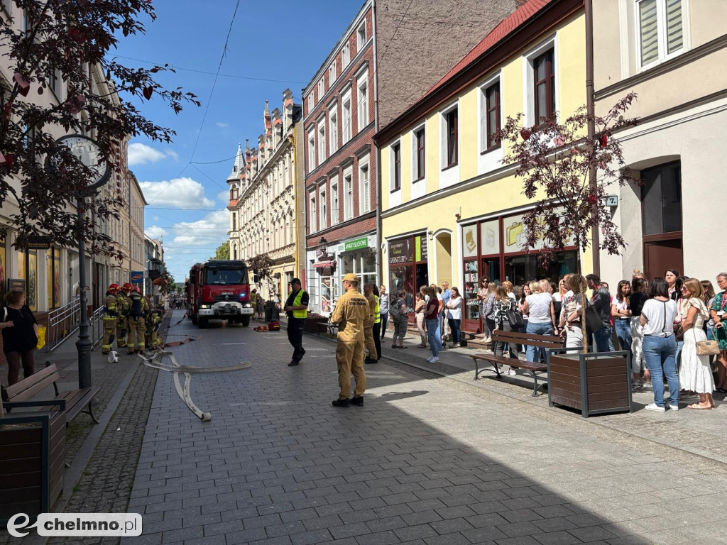 Pożar w Urzędzie Skarbowym w Chełmnie. Co tam się działo?