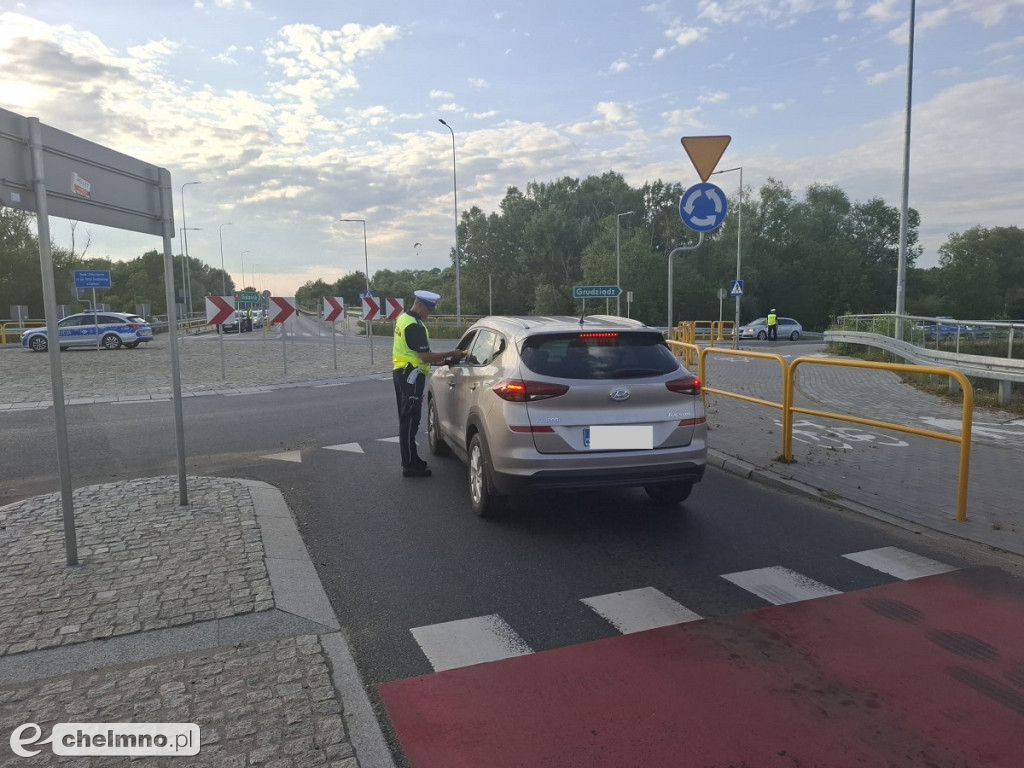 Chełmińscy policjanci sprawdzili trzeźwość ponad 2,5 tysiąca kierujących