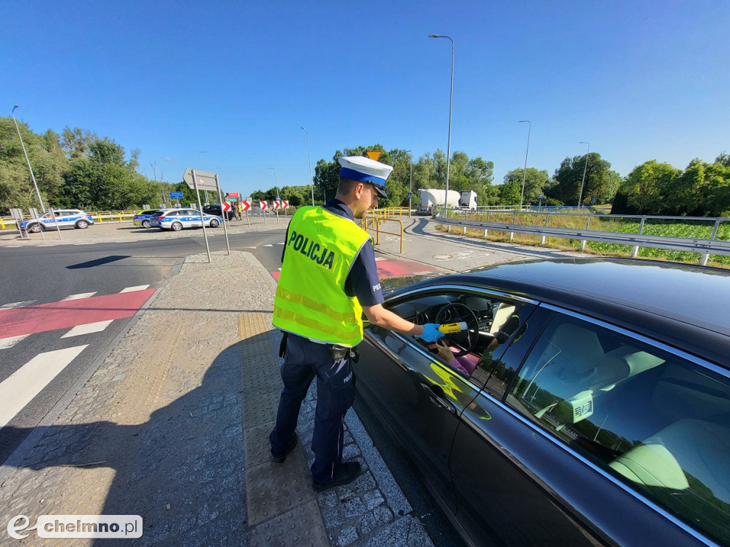 Chełmińscy policjanci sprawdzili trzeźwość ponad 2,5 tysiąca kierujących