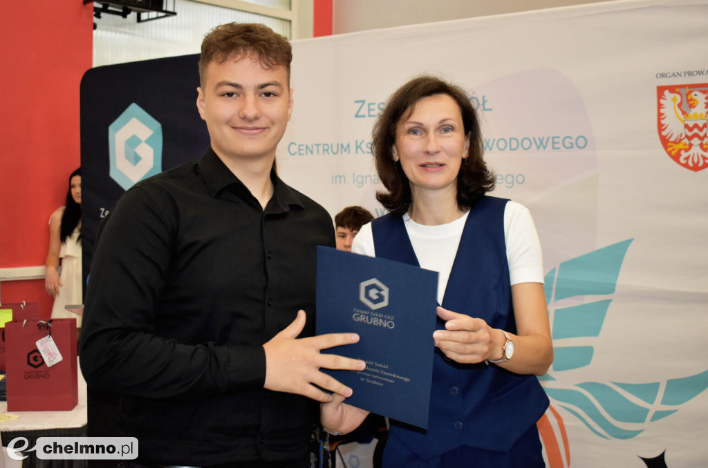 Zakończenie roku szkolnego w ZS CKZ w Grubnie