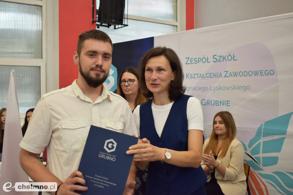 Zakończenie roku szkolnego w ZS CKZ w Grubnie