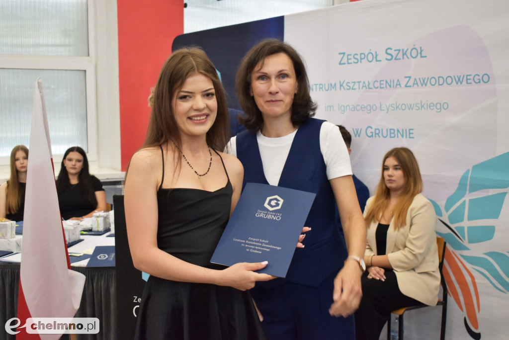 Zakończenie roku szkolnego w ZS CKZ w Grubnie